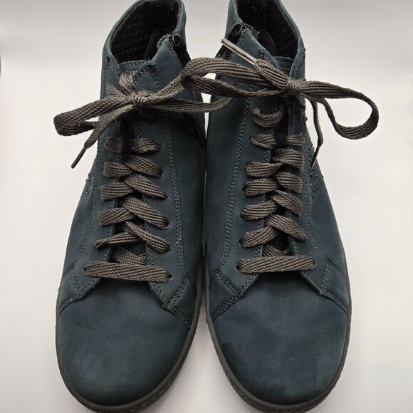 Mephisto Mobils Huguette Style Natural Rubber Sole Leather Rhinestone Embelished - Picture 13 of 13